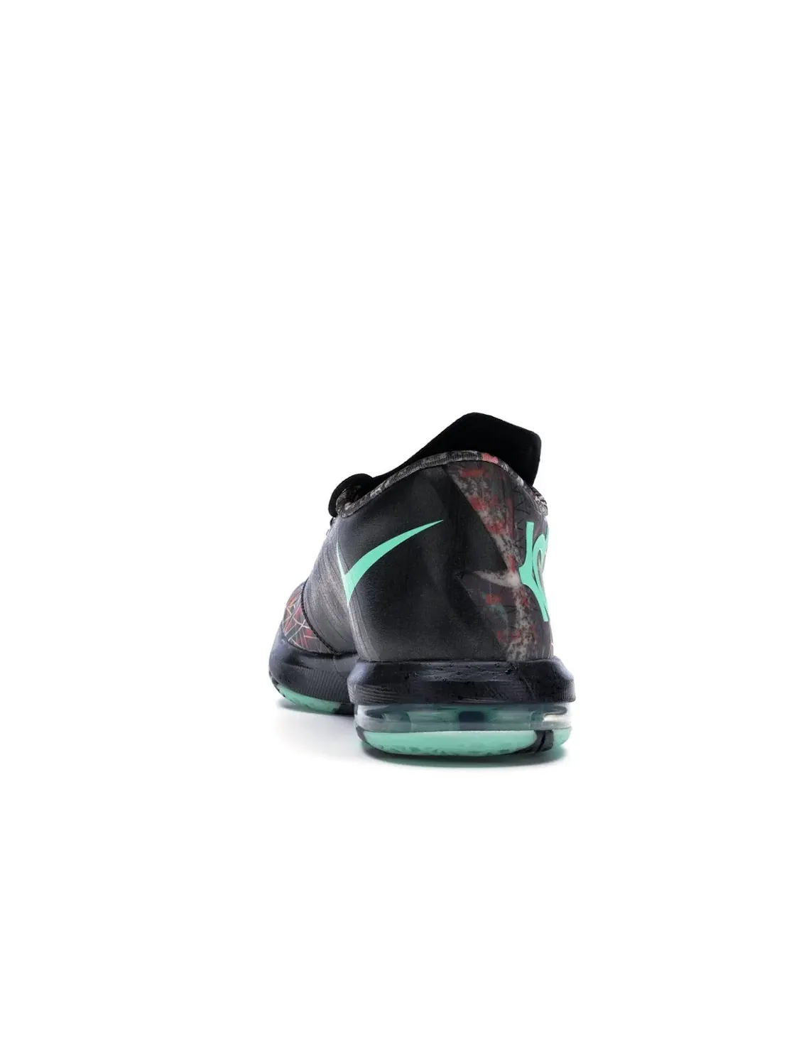Мужские баскетбольные кроссовки с иллюзионным эффектом Nike KD 6 — изображение 4 из 4, мульти-/зеленый-черный