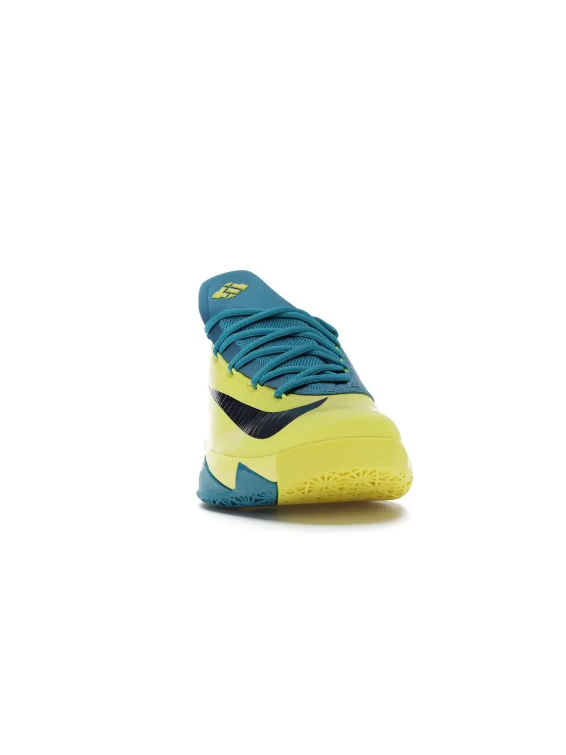 Мужские кроссовки для баскетбола Nike KD 6 — изображение 2 из 4, желтый/темно-синий