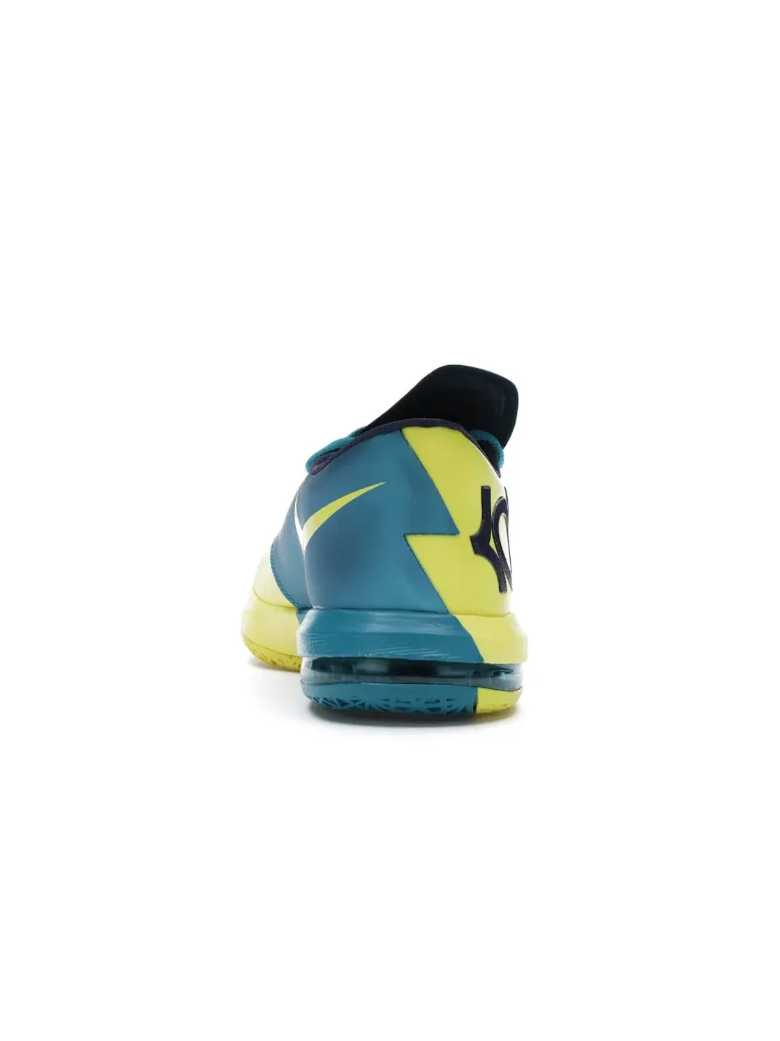 Мужские кроссовки для баскетбола Nike KD 6 — изображение 4 из 4, желтый/темно-синий