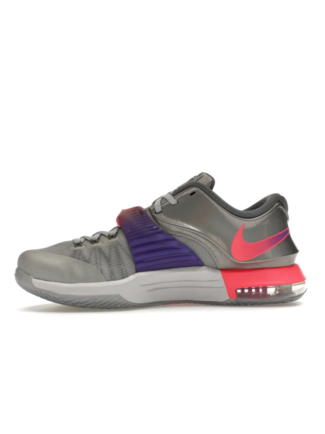 Мужские кроссовки с дизайном Nike KD 7 Nike — изображение 3 из 4, платиновый мульти-черный