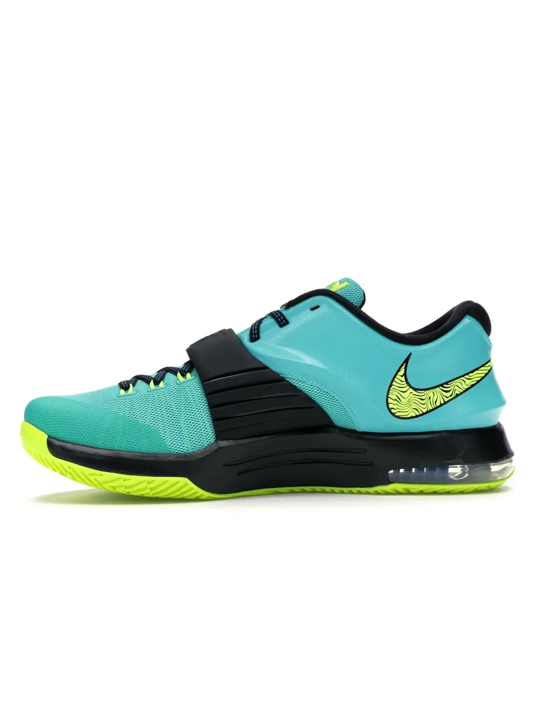 Мужские кроссовки для баскетбола Nike KD 7 — изображение 3 из 4, черный-синий