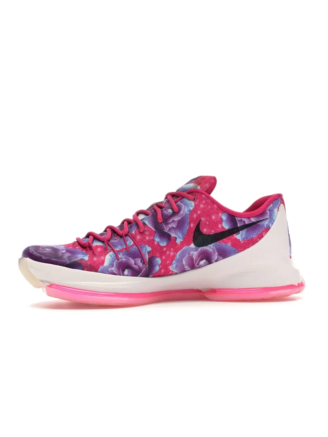 Мужские кроссовки с принтом Nike KD 8 Nike — изображение 3 из 4, розовый-черный