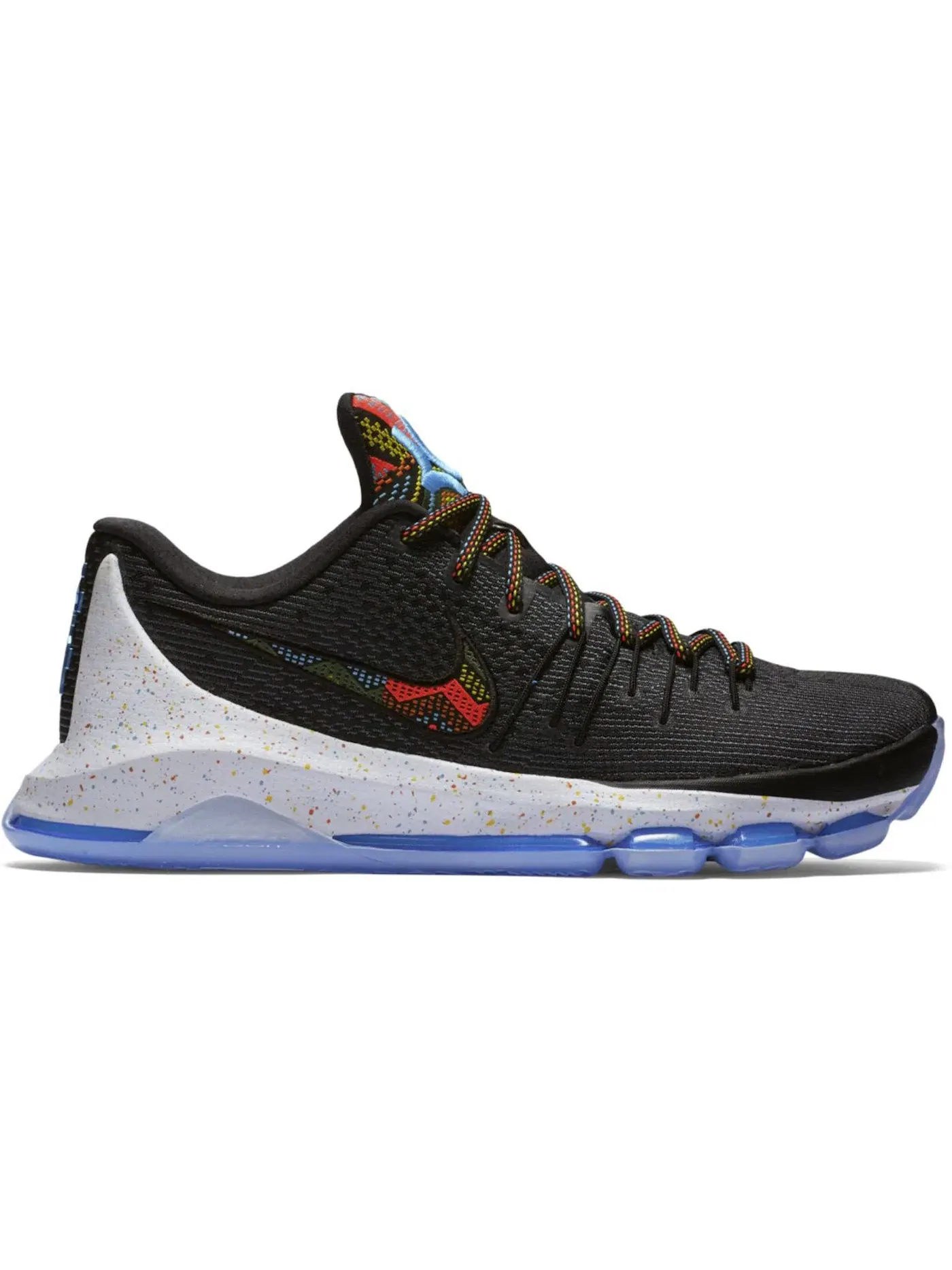 Мужские кроссовки для баскетбола Nike KD 8 — изображение 1 из 1, черный/мульти