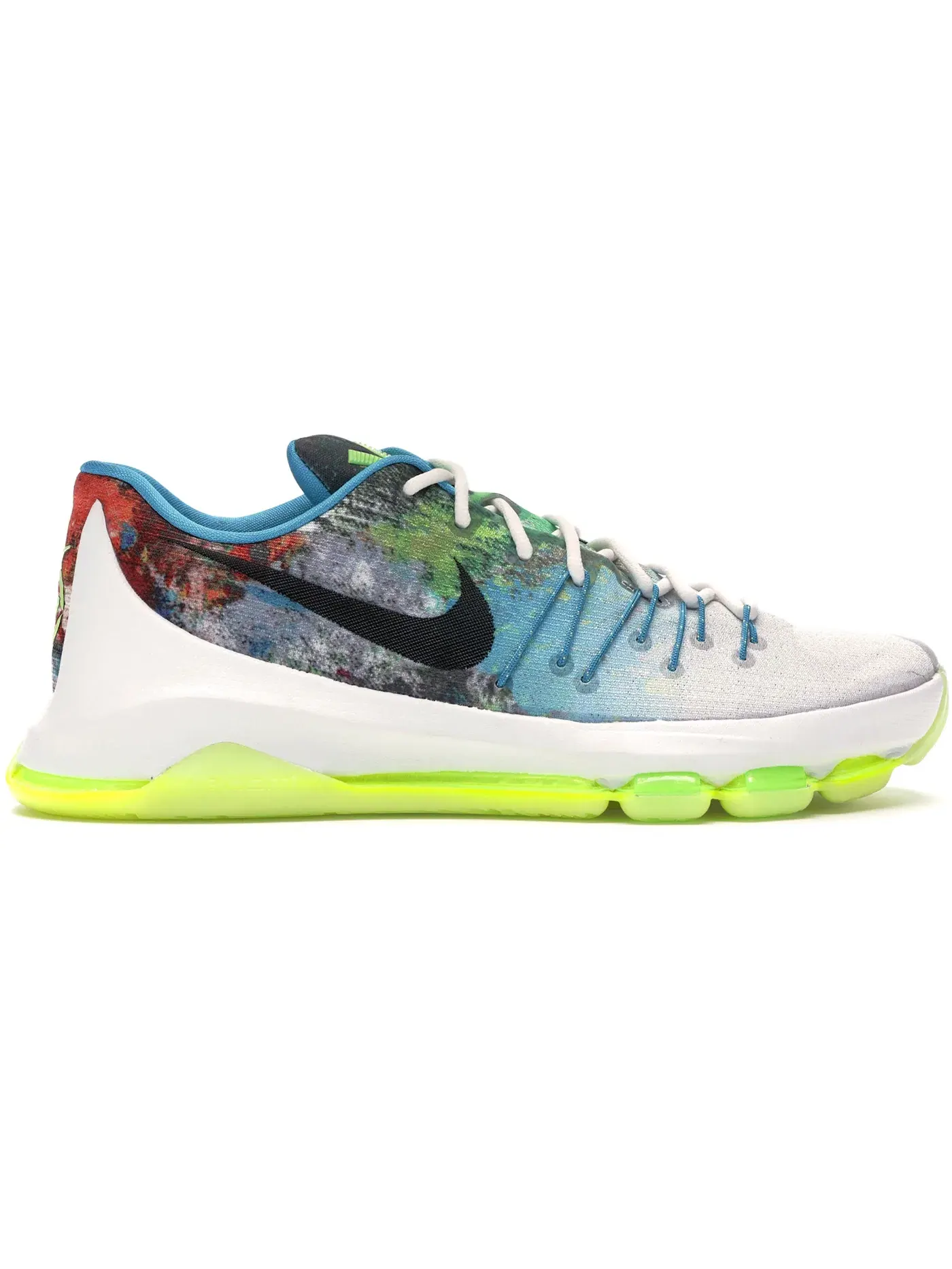 Мужские кроссовки для баскетбола Nike KD 8 — изображение 1 из 1, белый/серый-светлый