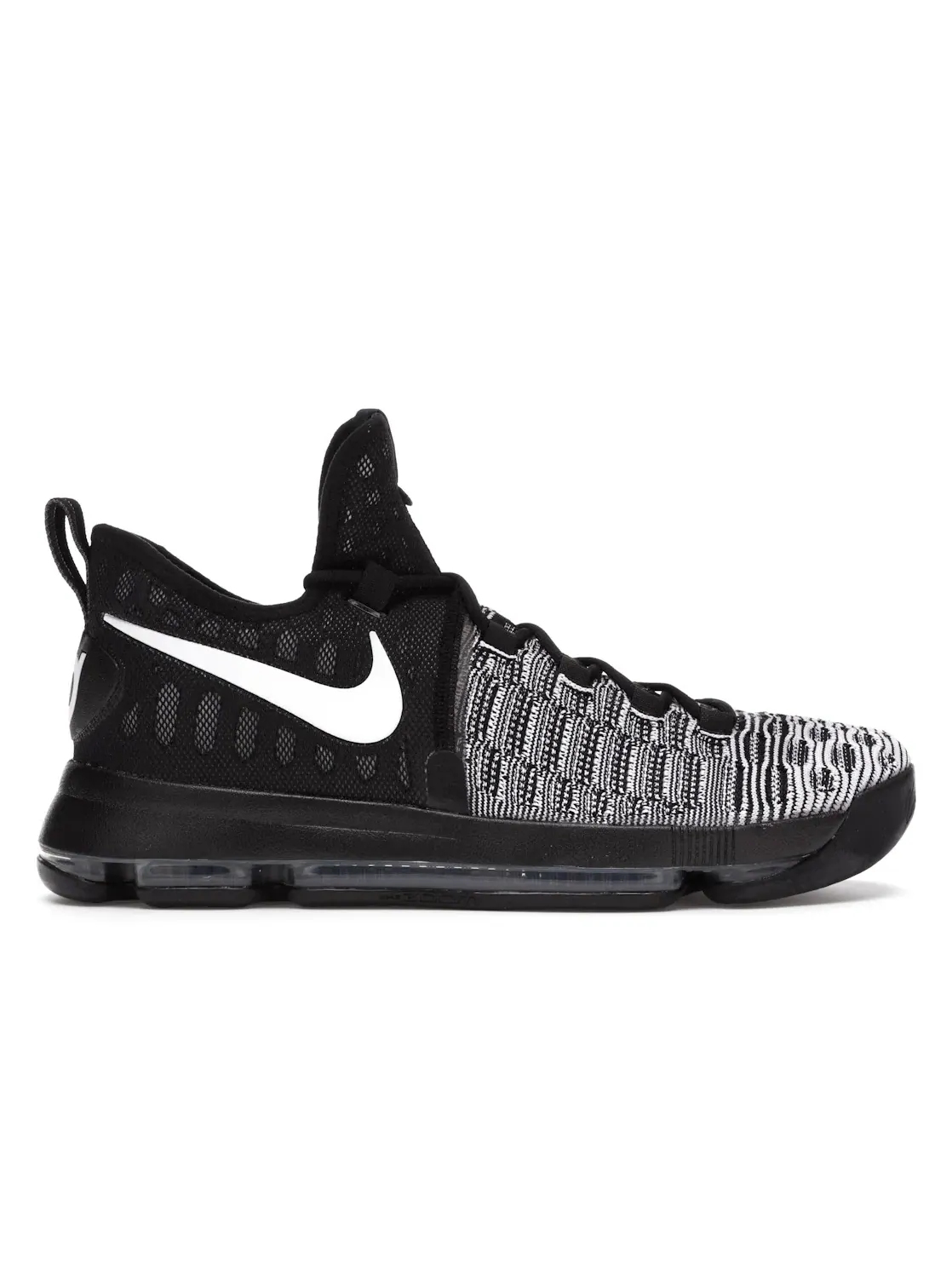 Мужские кроссовки для баскетбола Nike KD 9 — изображение 1 из 4, черный/белый