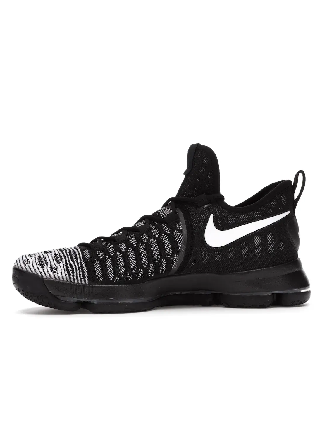 Мужские кроссовки для баскетбола Nike KD 9 — изображение 3 из 4, черный/белый