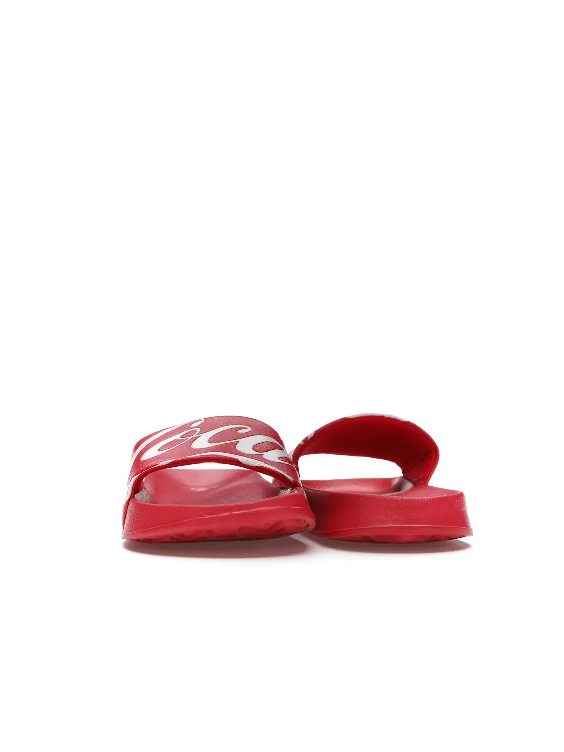 Мужские шлепанцы с принтом Kith Logo Slides Kith — изображение 2 из 4, красный/белый