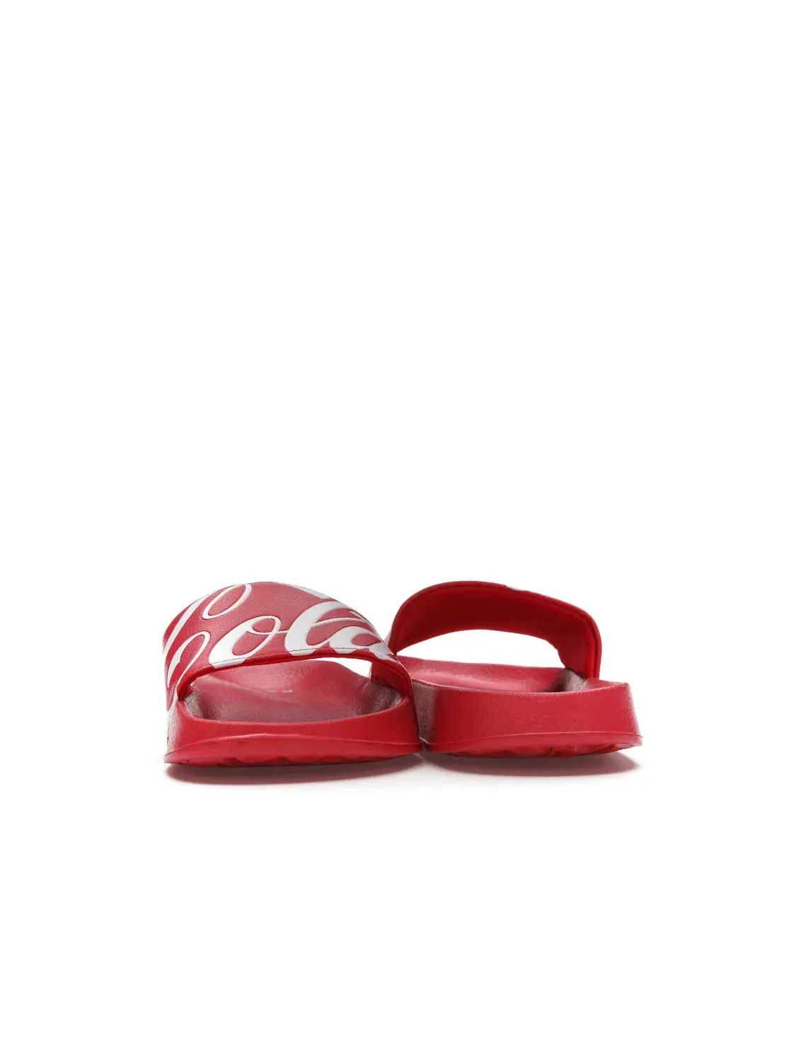Мужские шлепанцы с принтом Kith Logo Slides Kith — изображение 4 из 4, красный/белый