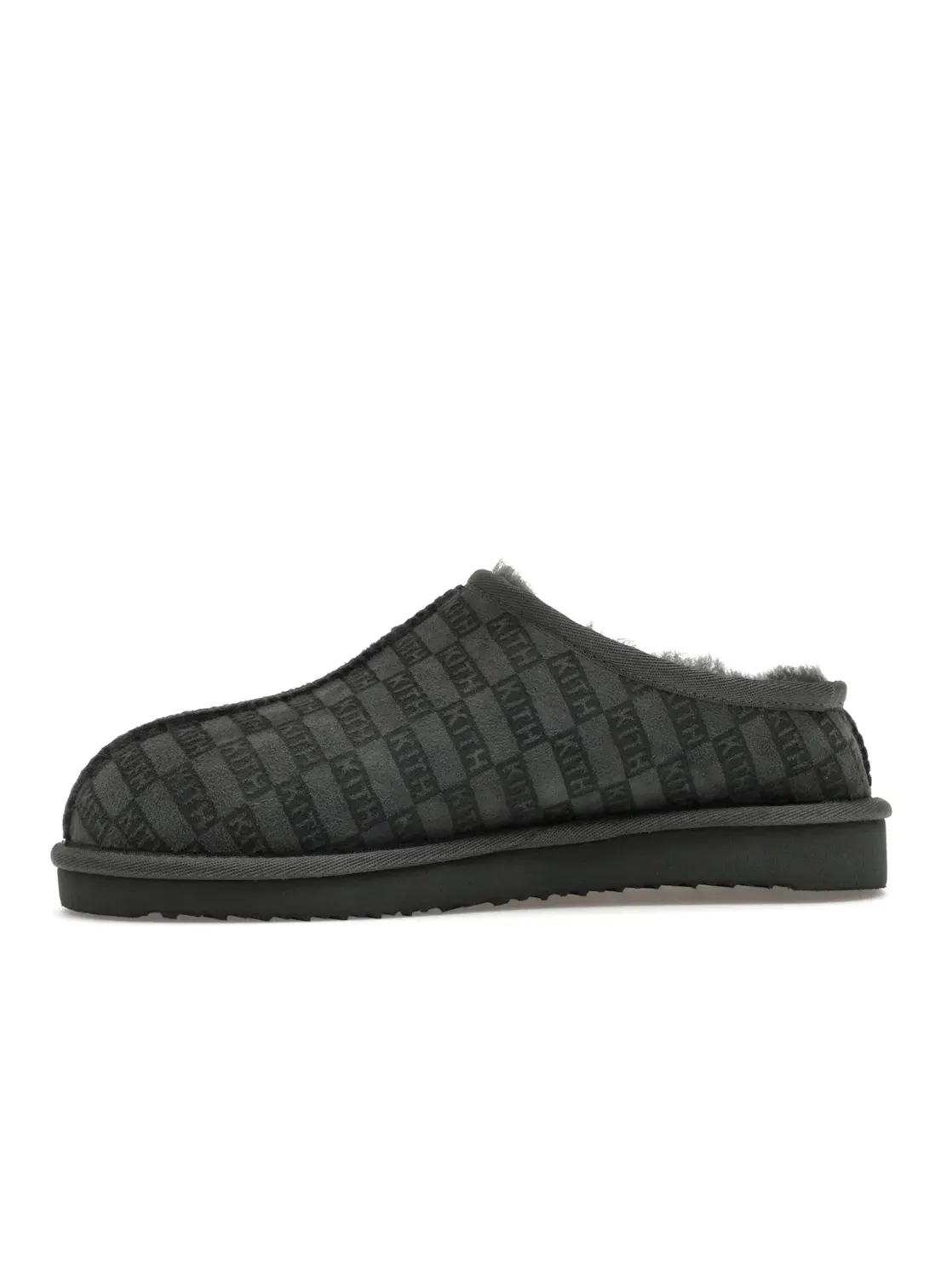 Мужские тапочки с начесом Kith Monogram Shearling Slipper Kith — изображение 3 из 4, зеленый
