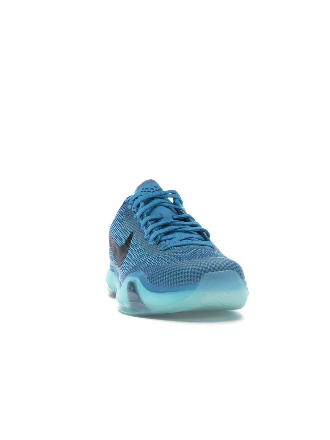 Мужские кроссовки баскетбольные Nike Kobe 10 — изображение 2 из 4, синий/черный-зеленый