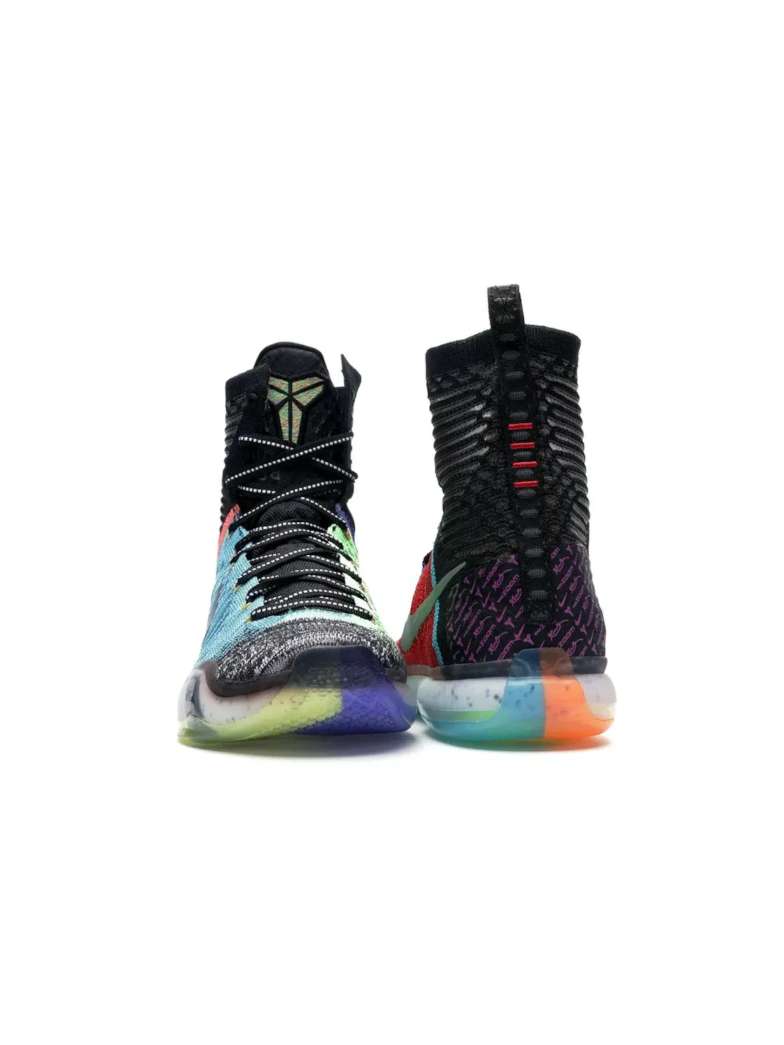 Мужские кроссовки для баскетбола с высоким верхом Nike Kobe 10 Elite High — изображение 2 из 4, мульти-/серебристый