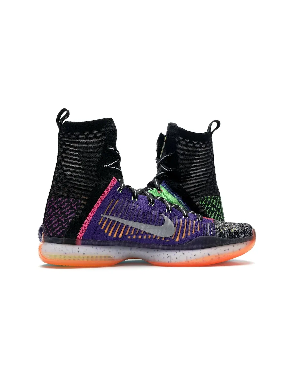 Мужские кроссовки для баскетбола с высоким верхом Nike Kobe 10 Elite High — изображение 3 из 4, мульти-/серебристый