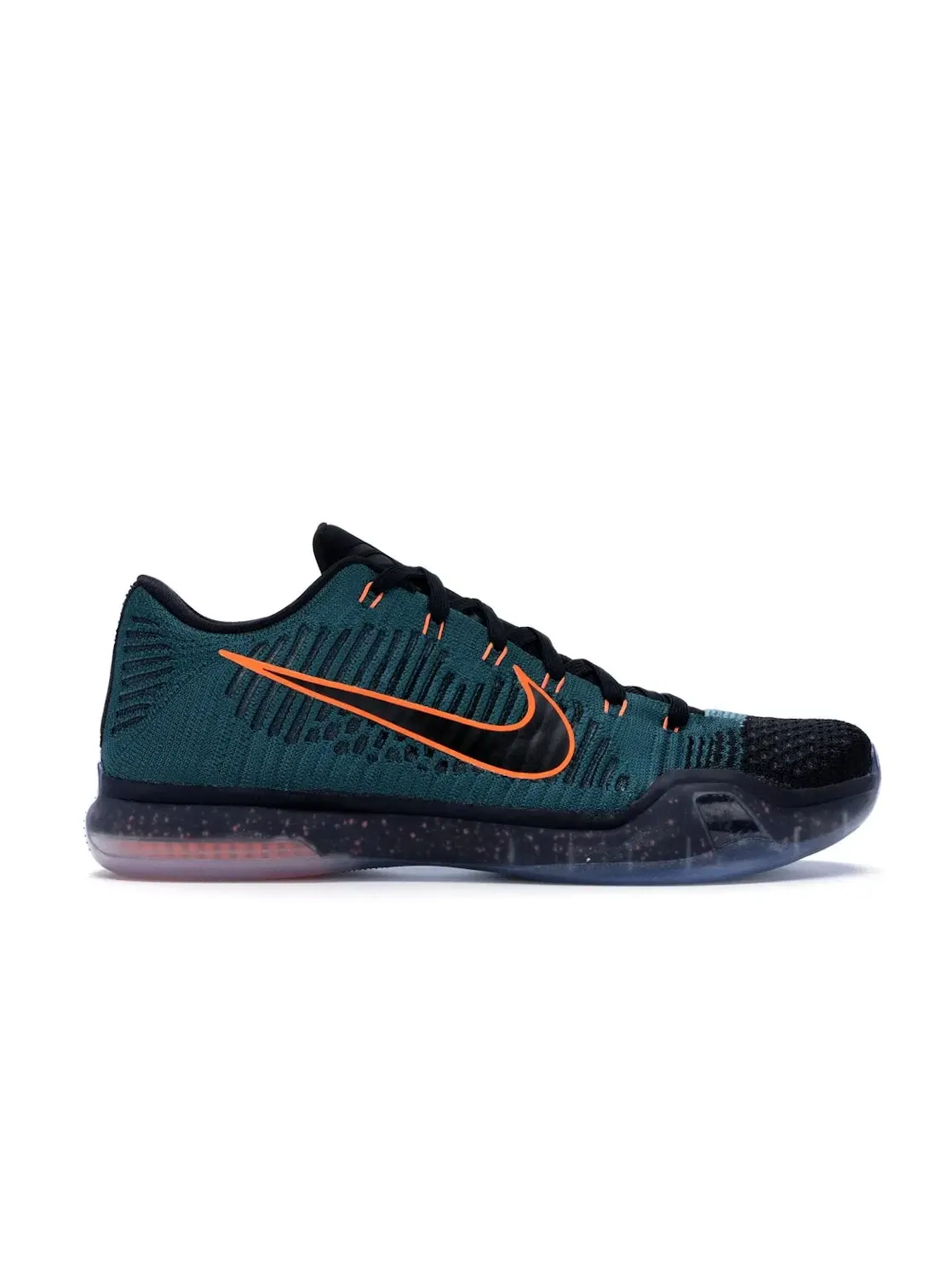 Мужские кроссовки для баскетбола Nike Kobe 10 Elite Low — изображение 1 из 4, темный/-черный-оранжевый
