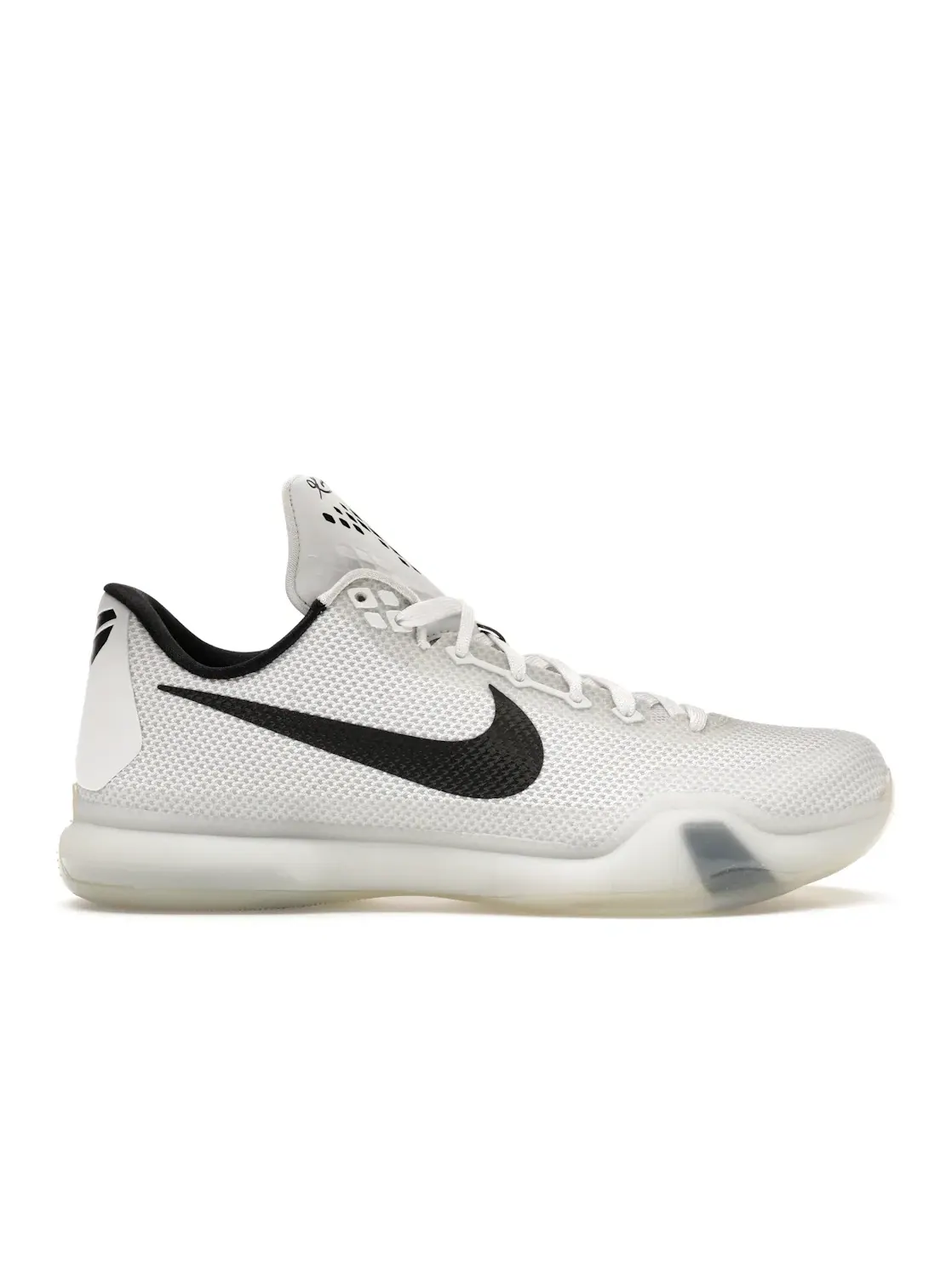 Мужские баскетбольные кроссовки Nike Kobe 10 — изображение 1 из 4, белый/черный-серый