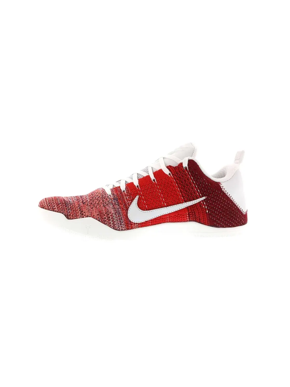 Мужские баскетбольные кроссовки с технологией Flyknit Nike Kobe 11 Elite Low — изображение 3 из 4, красный/белый-красный