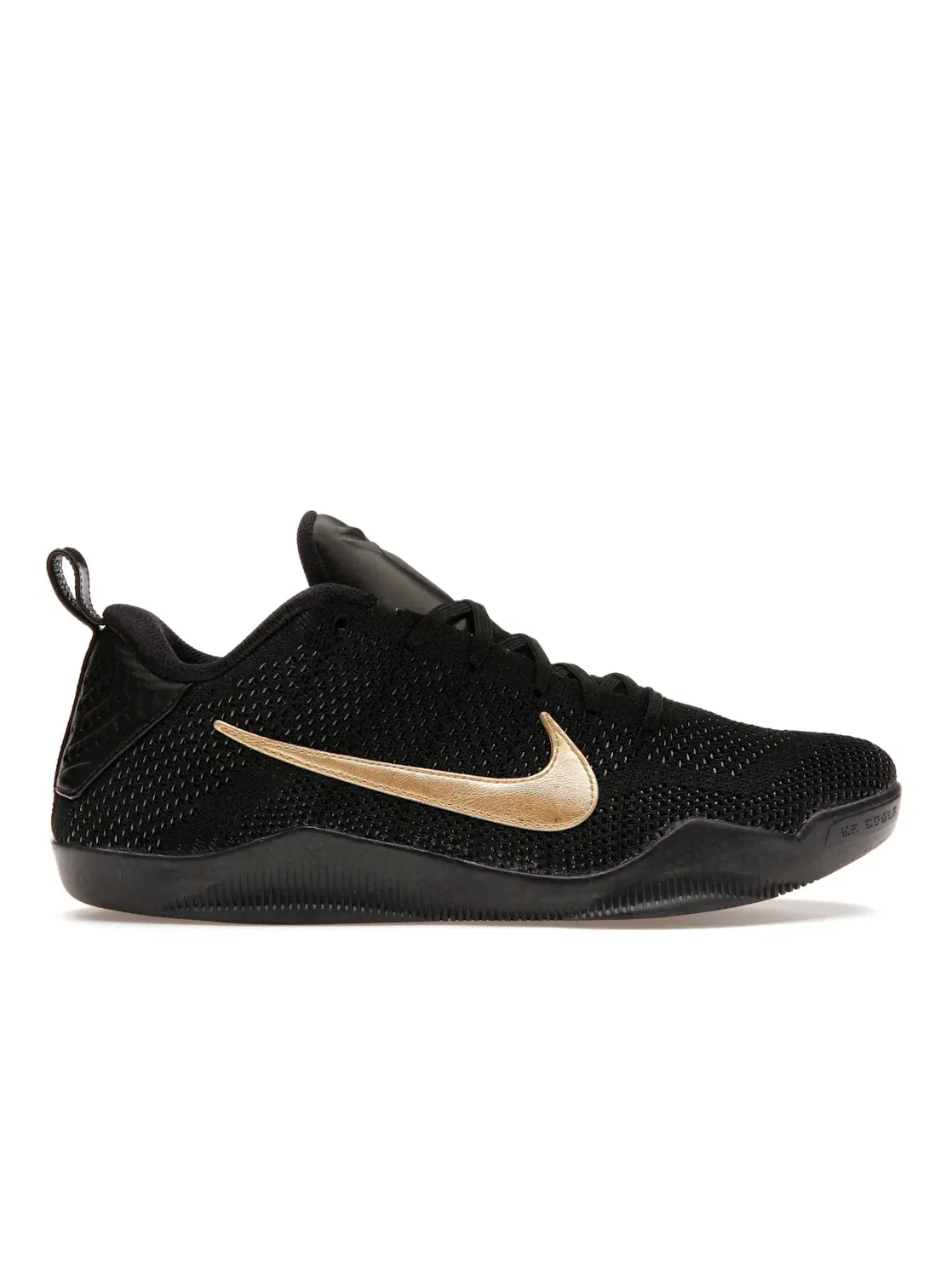 Мужские кроссовки с длинным язычком Nike Kobe 11 Elite Low — изображение 1 из 4, черный/черный