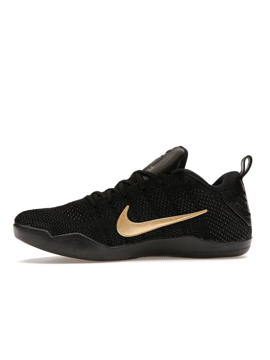 Мужские кроссовки с длинным язычком Nike Kobe 11 Elite Low — изображение 3 из 4, черный/черный