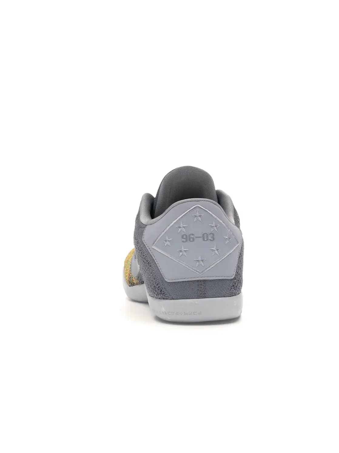 Мужские кроссовки для баскетбола с низким силуэтом Nike Kobe 11 Elite Low — изображение 4 из 4, серый/зеленый-желтый