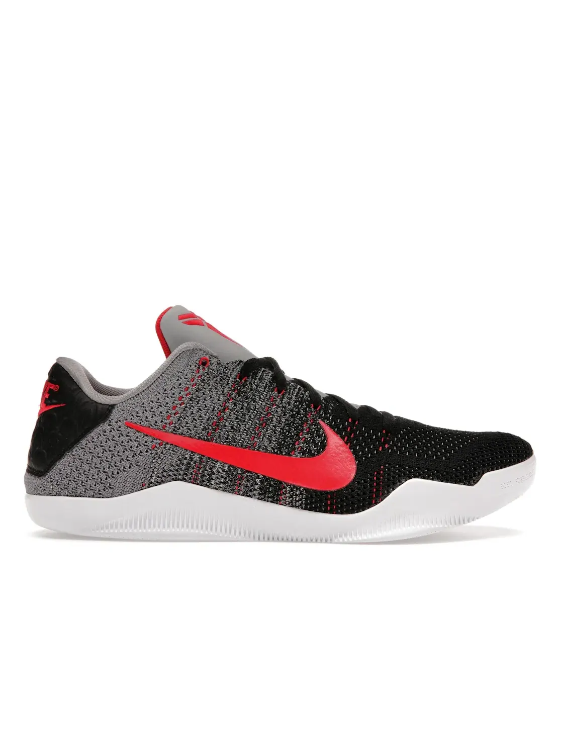 Мужские кроссовки с дышащим верхом Nike Kobe 11 Elite Low Tinker Nike — изображение 1 из 4, серый/черный-красный