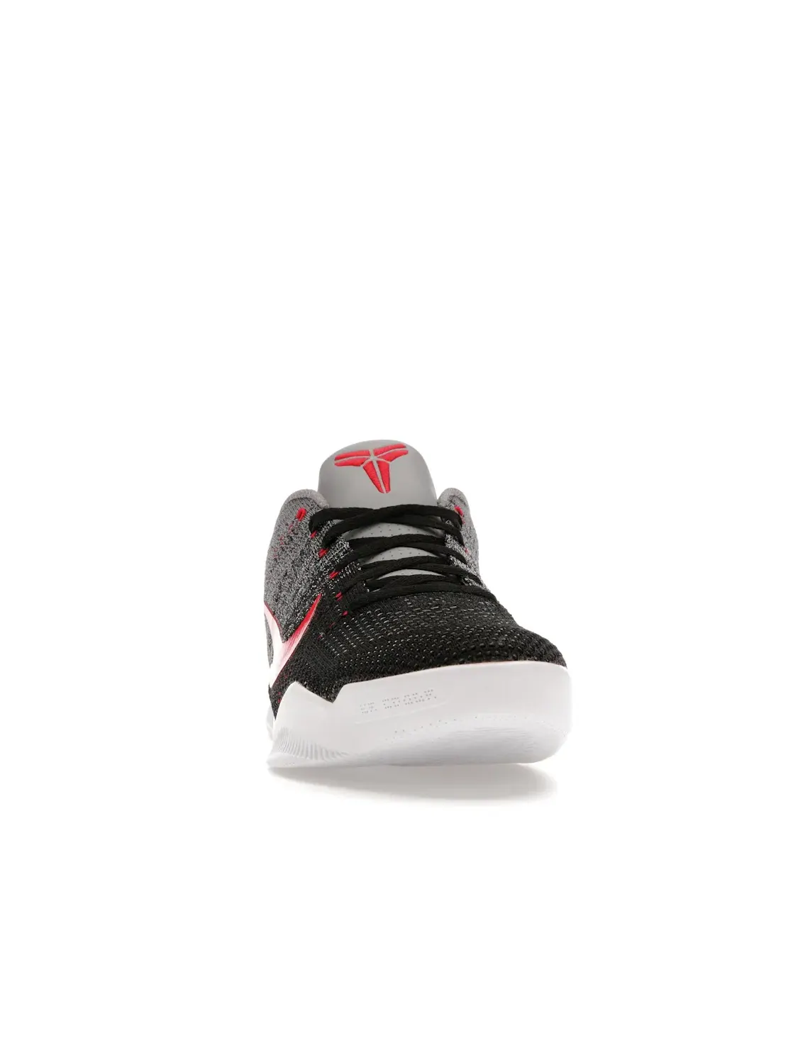 Мужские кроссовки с дышащим верхом Nike Kobe 11 Elite Low Tinker Nike — изображение 2 из 4, серый/черный-красный