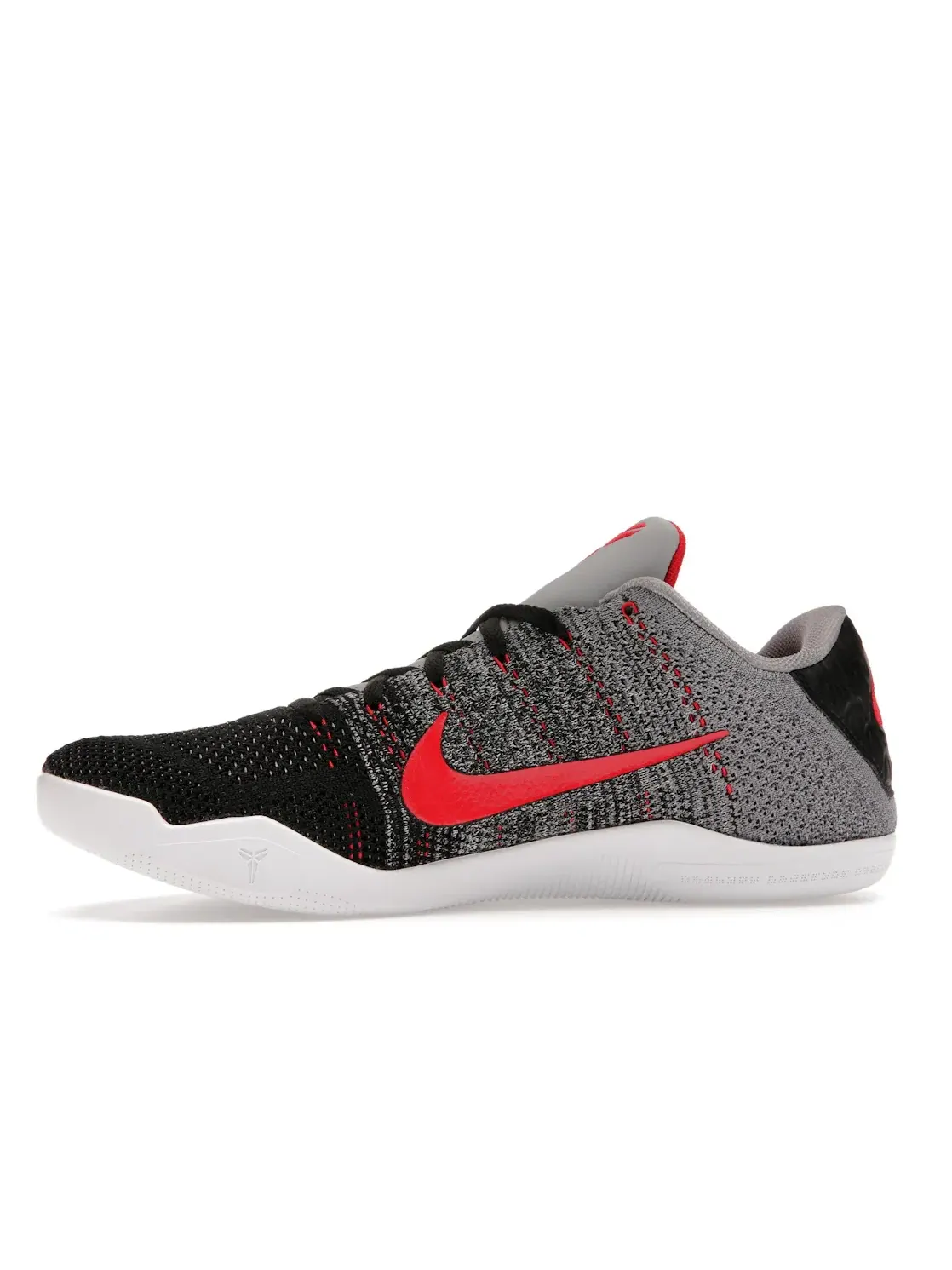 Мужские кроссовки с дышащим верхом Nike Kobe 11 Elite Low Tinker Nike — изображение 3 из 4, серый/черный-красный