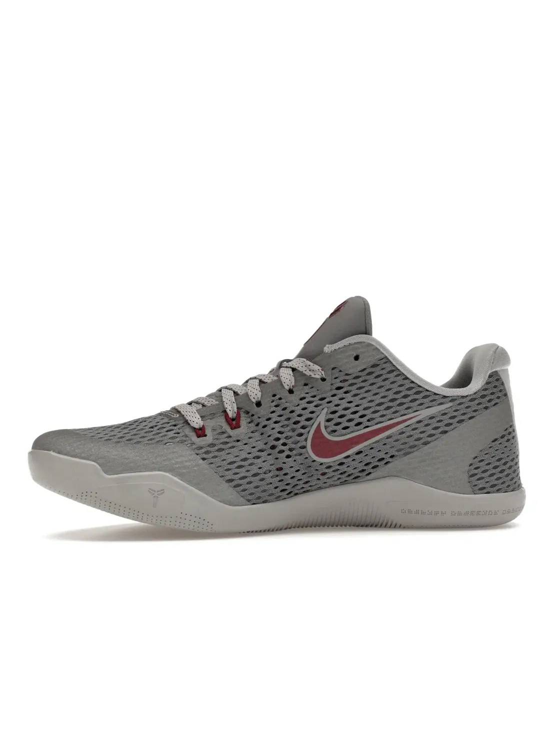 Мужские кроссовки для баскетбола Nike Kobe 11 Lower Merion — изображение 3 из 4, серый/серый/красный