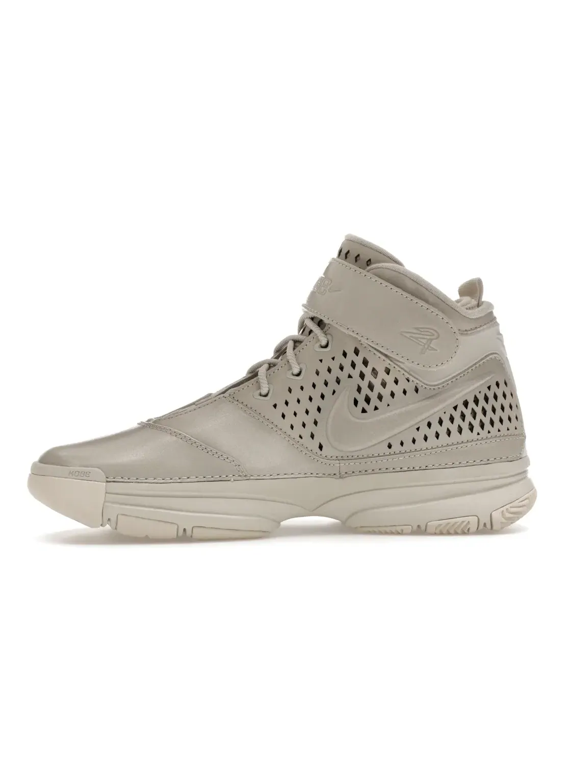 Мужские кроссовки с принтом Nike Kobe 2 Black Mamba Collection Fade to Black Nike, Light Bone/Light Bone — изображение 3 из 4