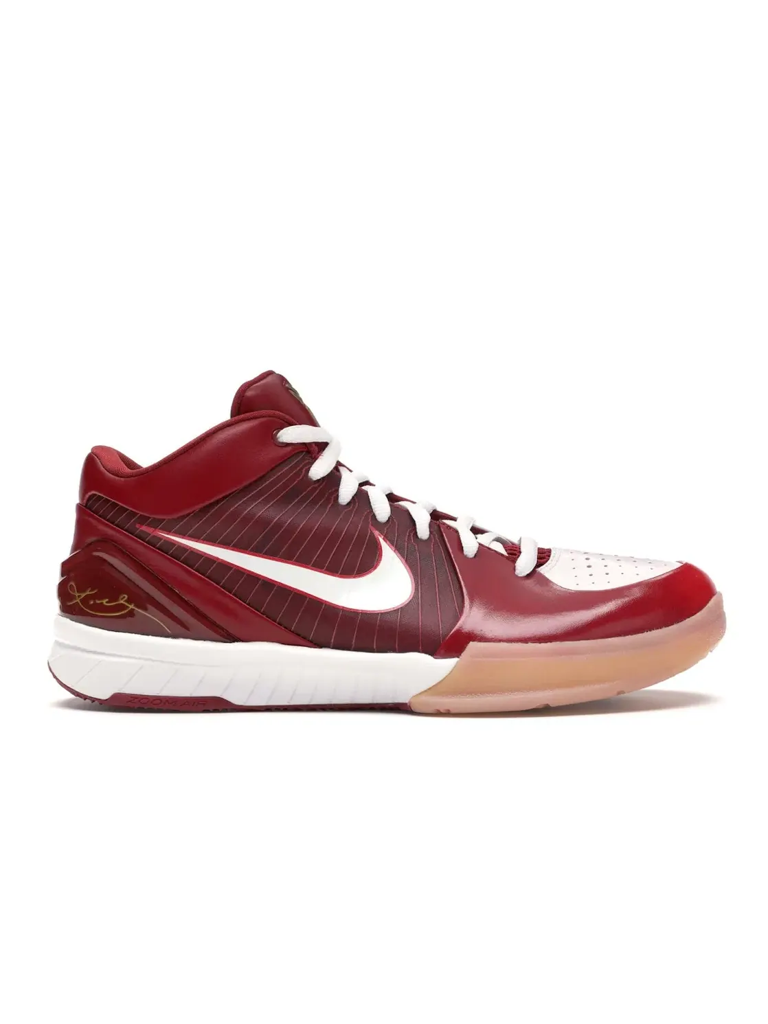 Мужские кроссовки для баскетбола Nike Kobe 4 — изображение 1 из 4, белый-красный