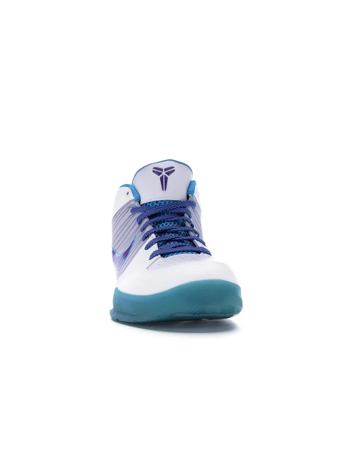 Мужские кроссовки для баскетбола Nike Kobe 4 — изображение 2 из 4, белый/фиолетовый/синий