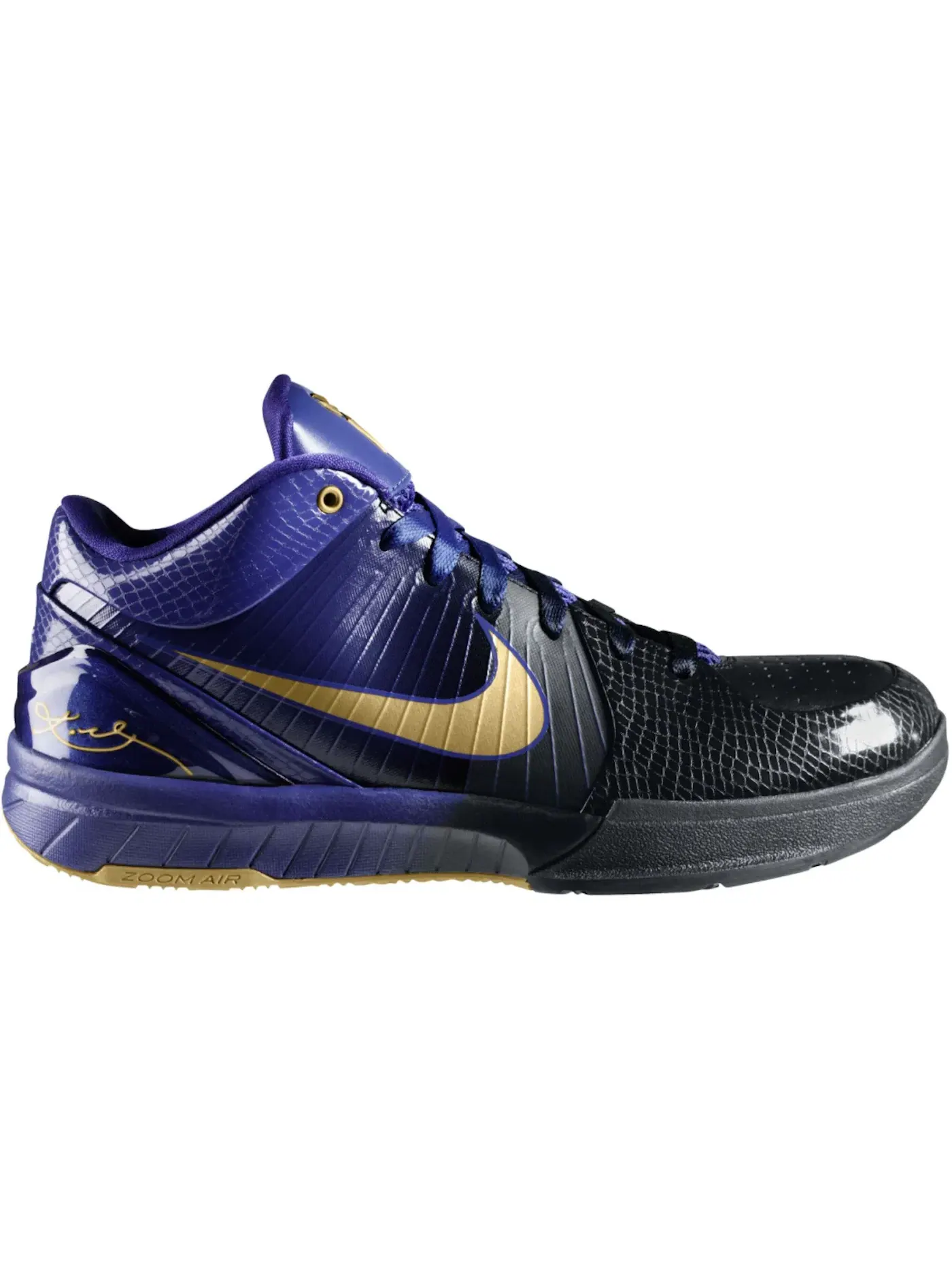 Мужские кроссовки с градиентом Nike Kobe 4 — изображение 1 из 1, золотистый