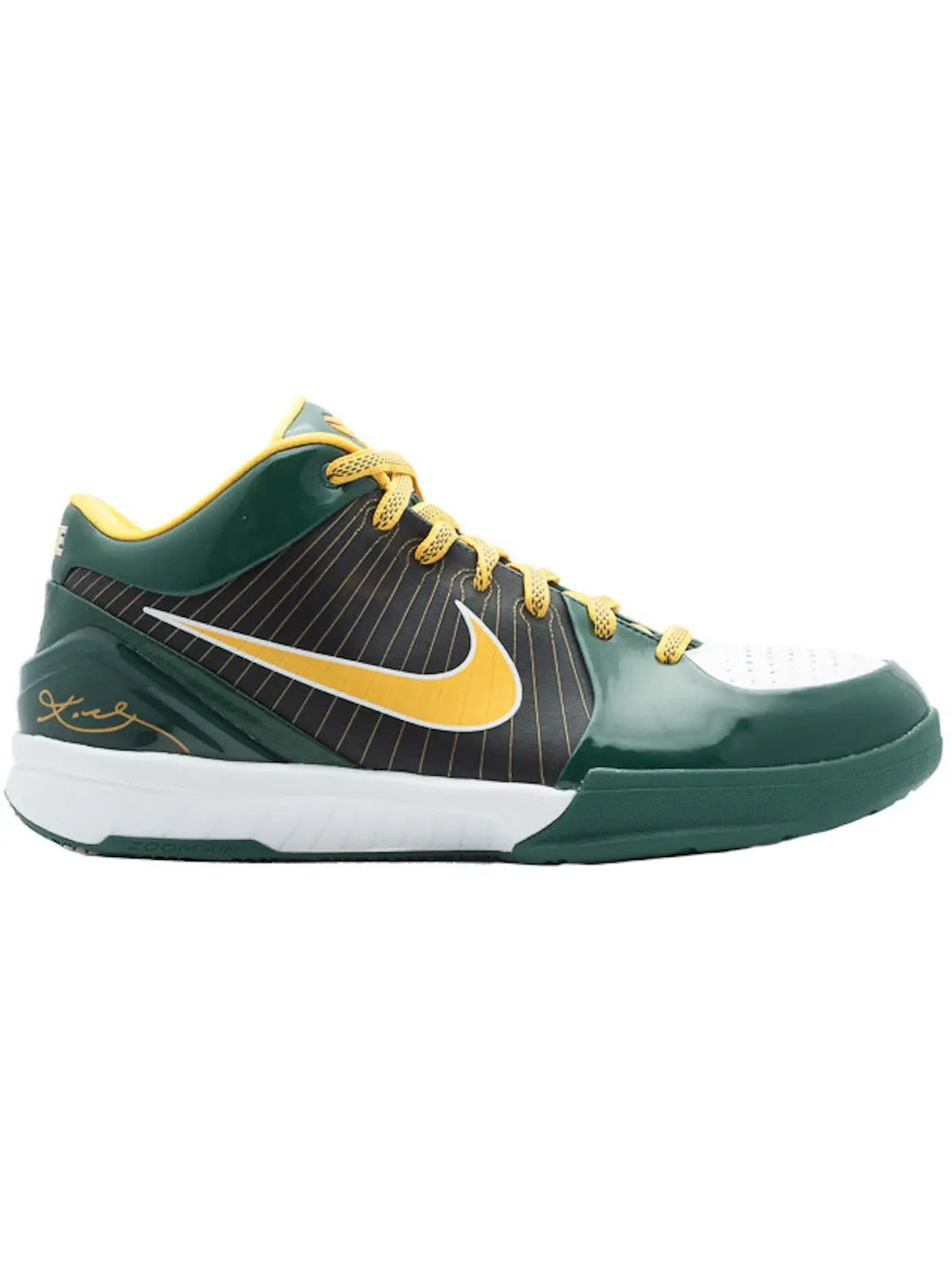 Мужские кроссовки для баскетбола Nike Kobe 4 — изображение 1 из 1, глубокий/-белый
