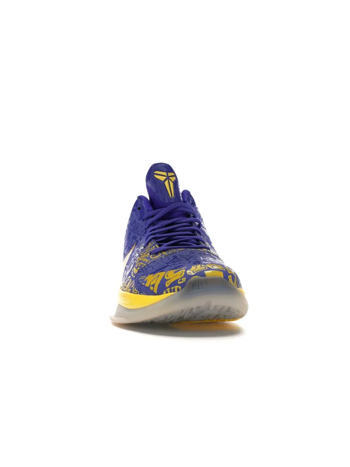 Мужские кроссовки баскетбольные Nike Kobe 5 — изображение 2 из 4, золотистый