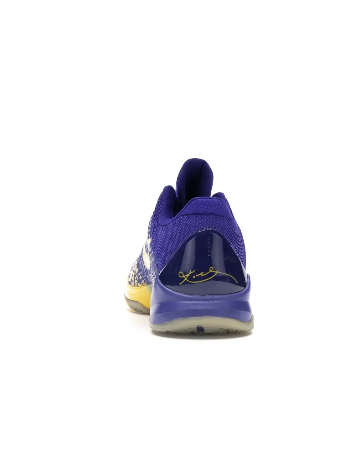 Мужские кроссовки баскетбольные Nike Kobe 5 — изображение 4 из 4, золотистый