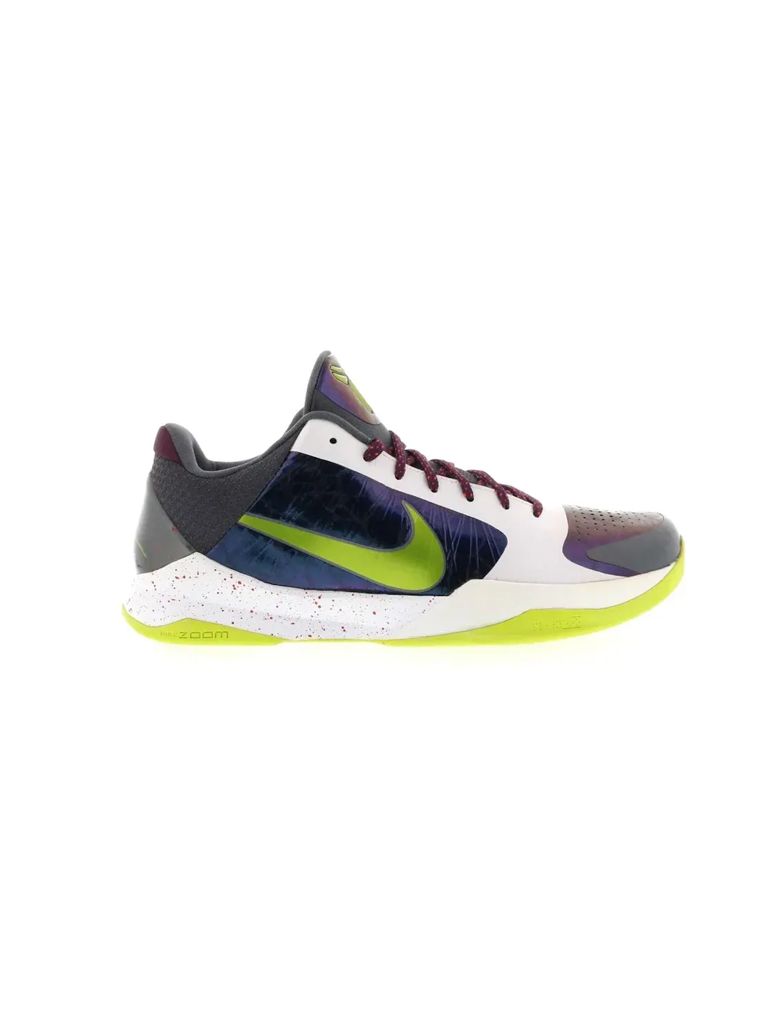 Мужские кроссовки для игры в баскетбол Nike Kobe 5 — изображение 1 из 4, фиолетовый/-белый-черный