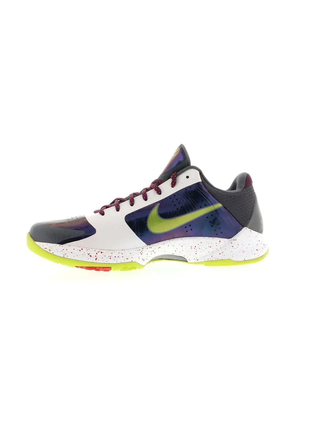 Мужские кроссовки для игры в баскетбол Nike Kobe 5 — изображение 3 из 4, фиолетовый/-белый-черный