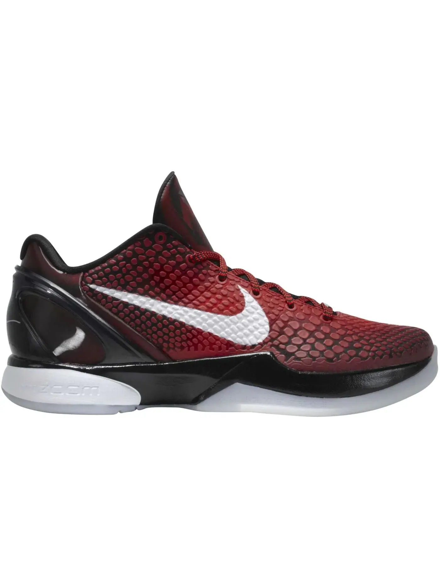 Мужские кроссовки для баскетбола Nike Kobe 6 — изображение 1 из 1, красный/белый-черный