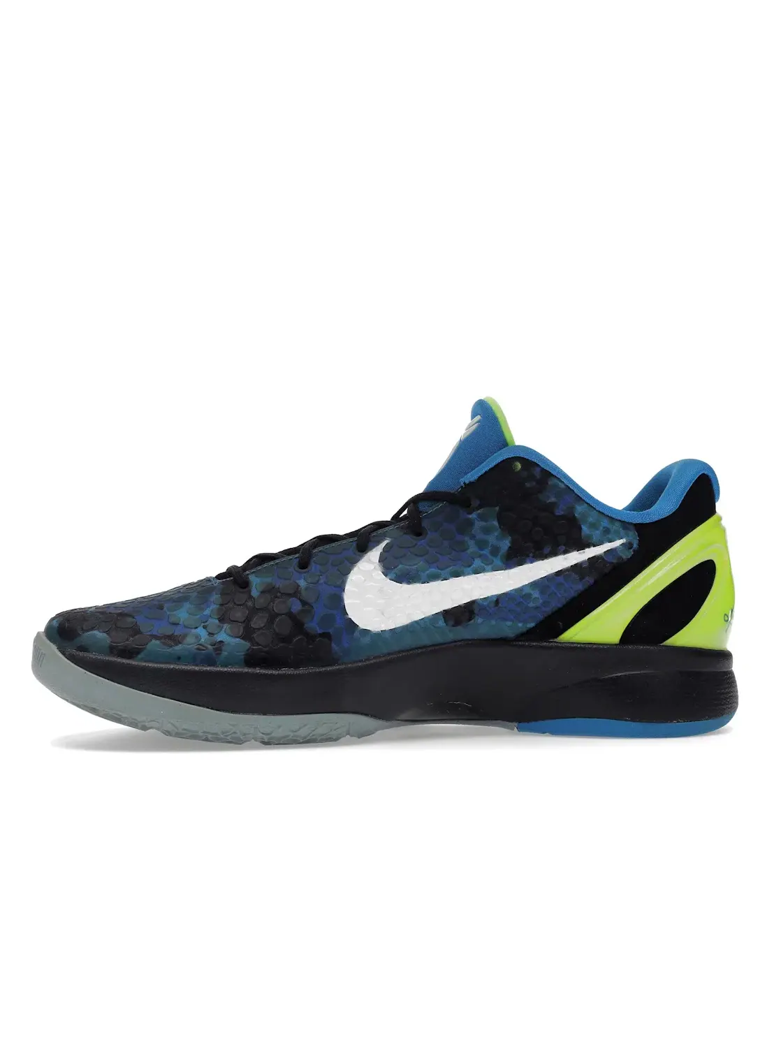 Мужские баскетбольные кроссовки с принтом Nike Kobe 6 — изображение 3 из 4, синий/белый-черный