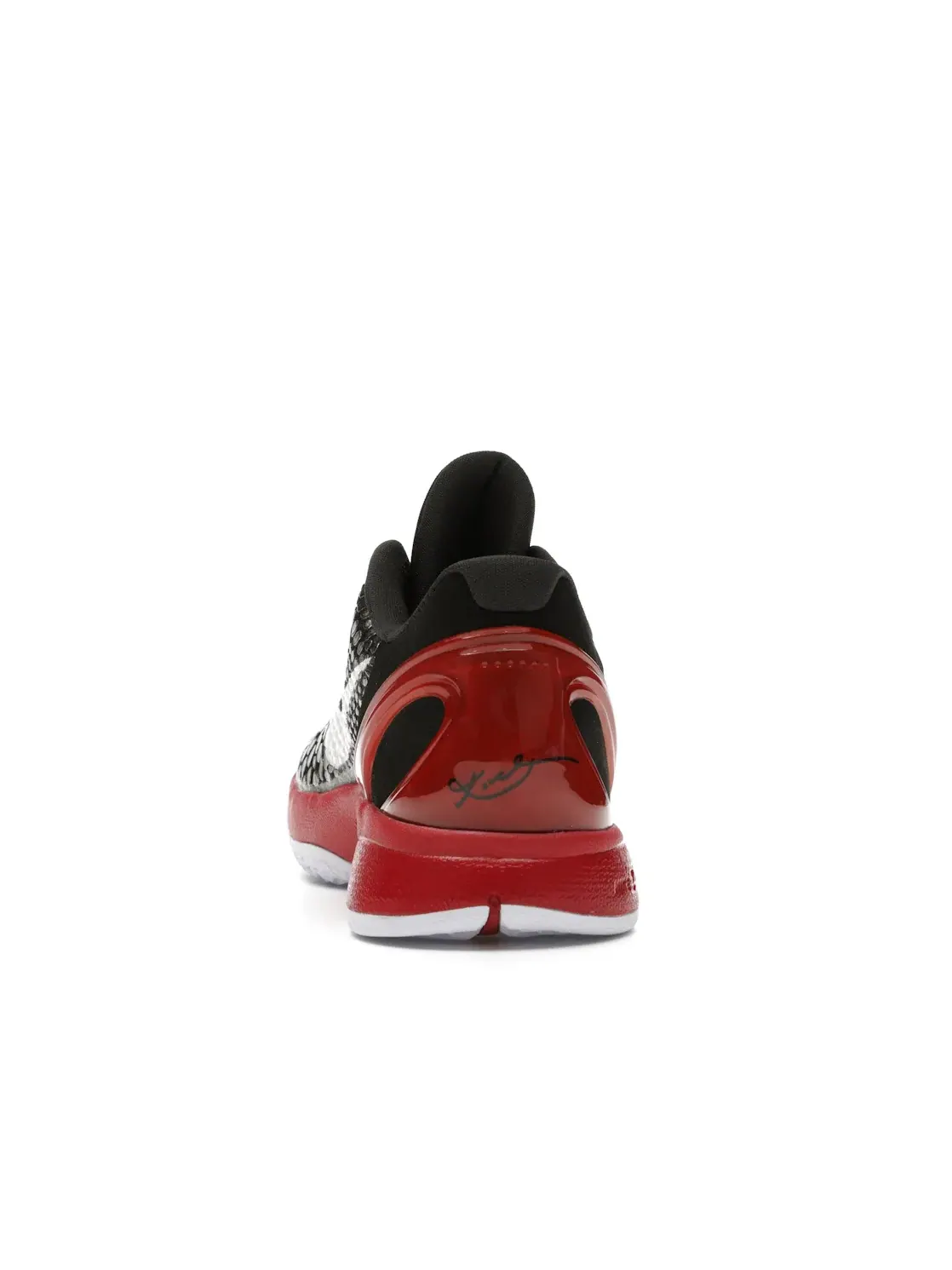 Мужские кроссовки для баскетбола Nike Kobe 6 — изображение 4 из 4, черный/белый-красный
