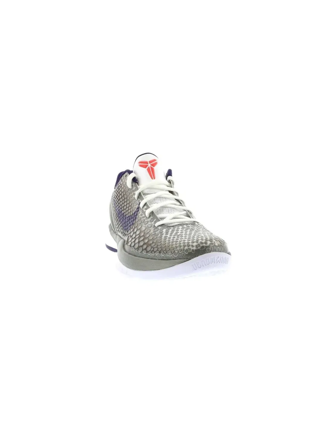 Мужские кроссовки для баскетбола Nike Kobe 6 — изображение 2 из 4, металлик/-белый