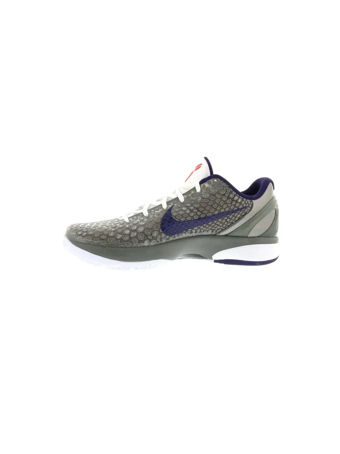 Мужские кроссовки для баскетбола Nike Kobe 6 — изображение 3 из 4, металлик/-белый