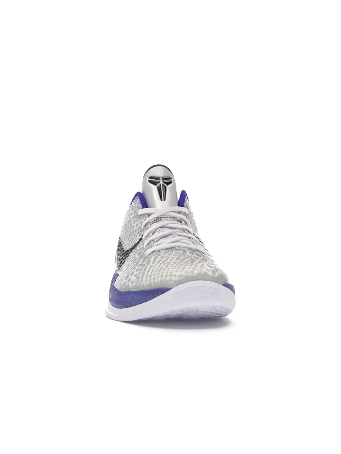 Мужские кроссовки для баскетбола Nike Kobe 6 — изображение 2 из 4, белый/черный-серый