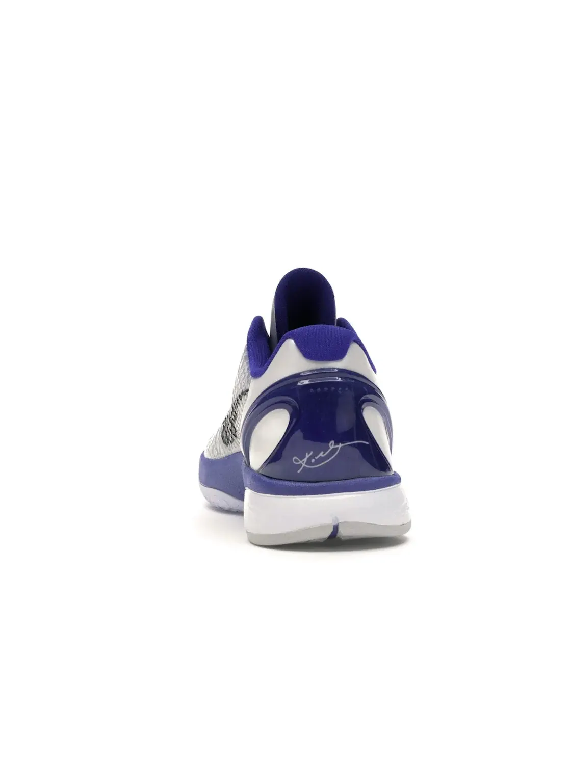 Мужские кроссовки для баскетбола Nike Kobe 6 — изображение 4 из 4, белый/черный-серый