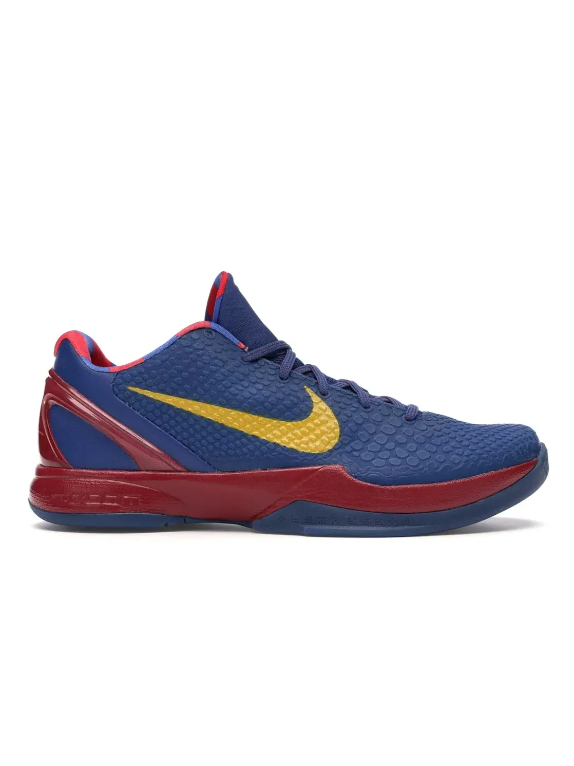 Мужские кроссовки для баскетбола Nike Kobe 6 FC Barcelona Home — изображение 1 из 4, синий/желтый-красный