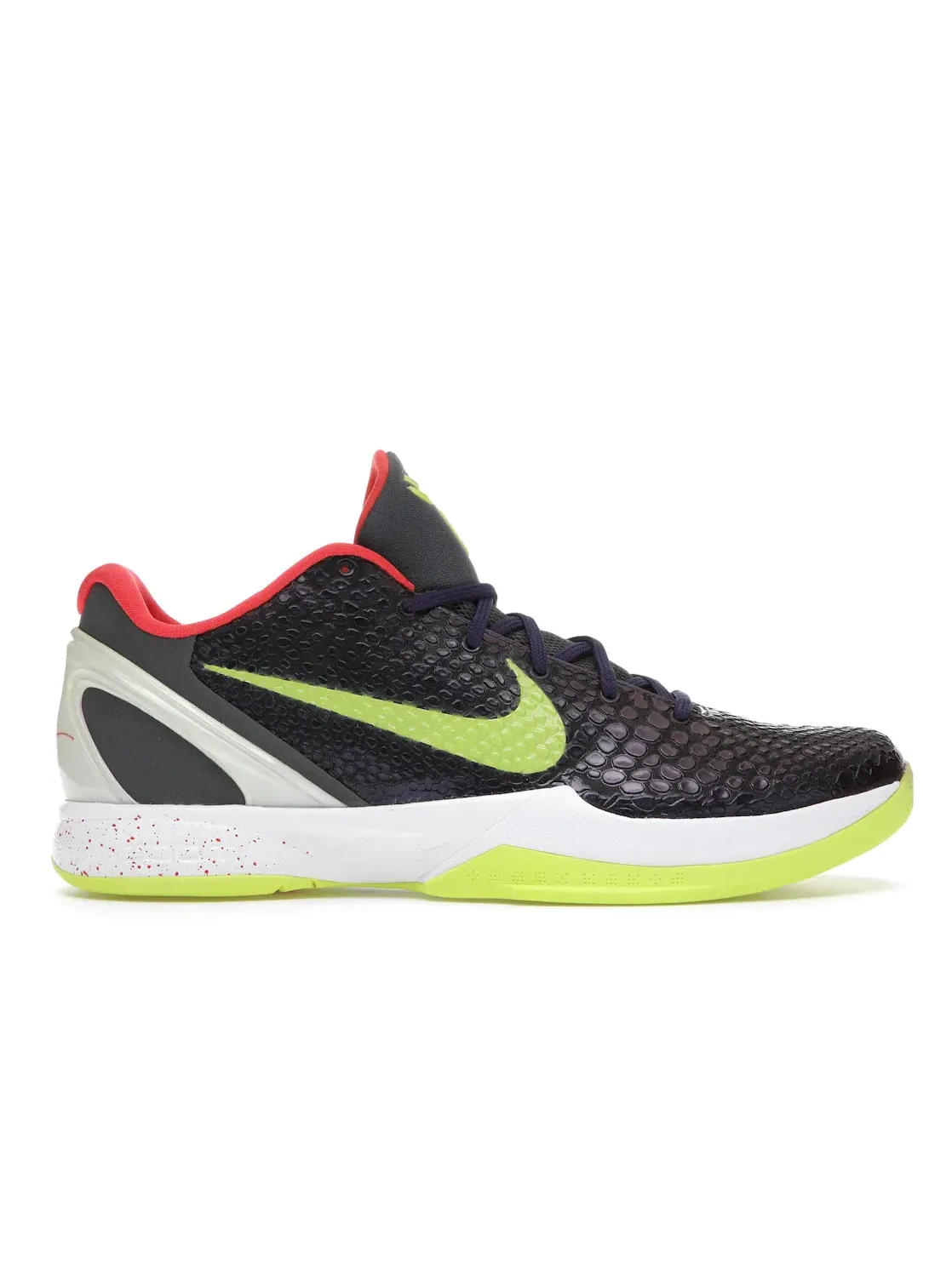 Мужские кроссовки для баскетбола Nike Kobe 6 — изображение 1 из 4, темный серый-белый