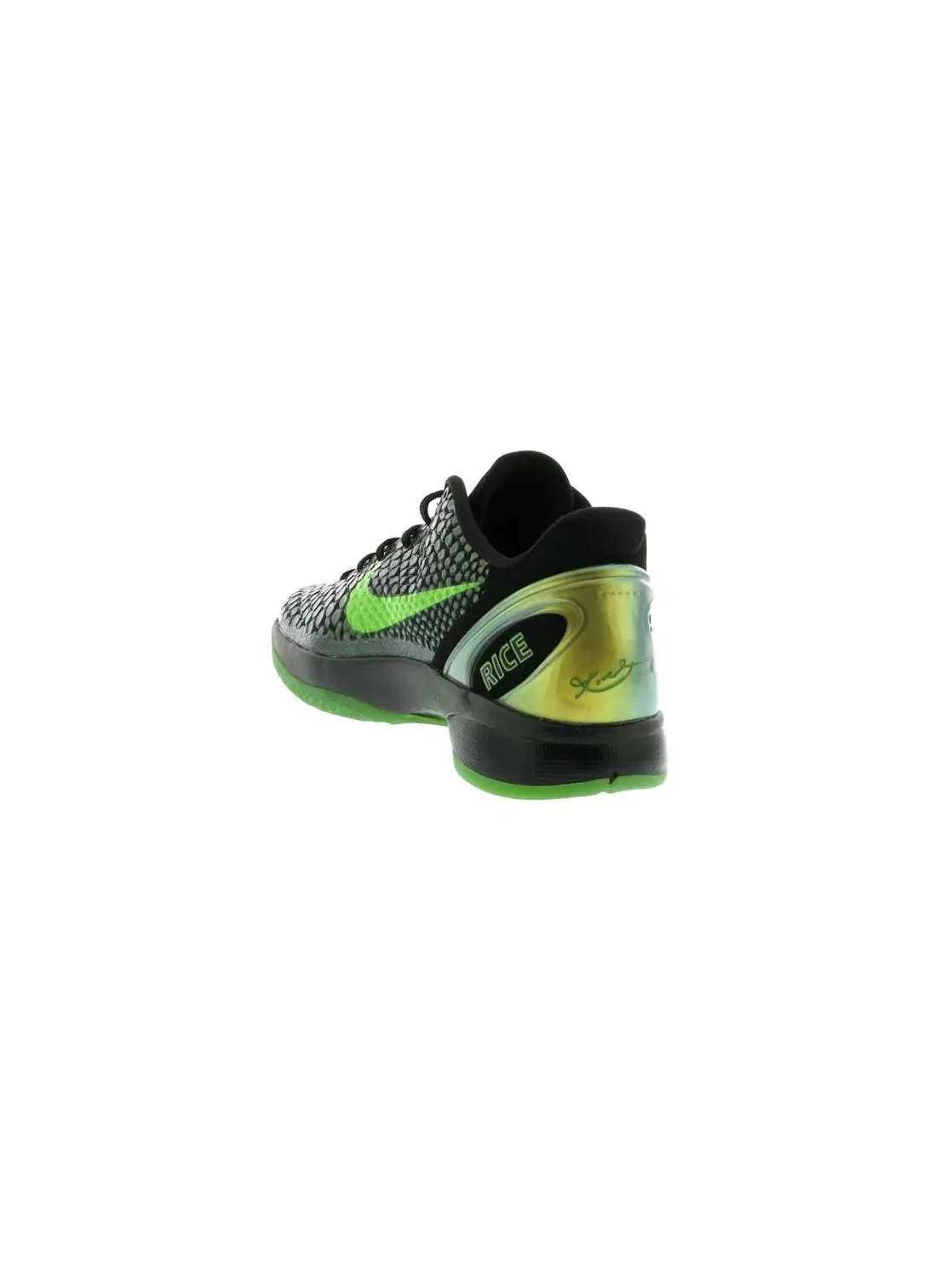 Мужские кроссовки для баскетбола Nike Kobe 6 Supreme Nike — изображение 3 из 4, зеленый/зеленый-черный
