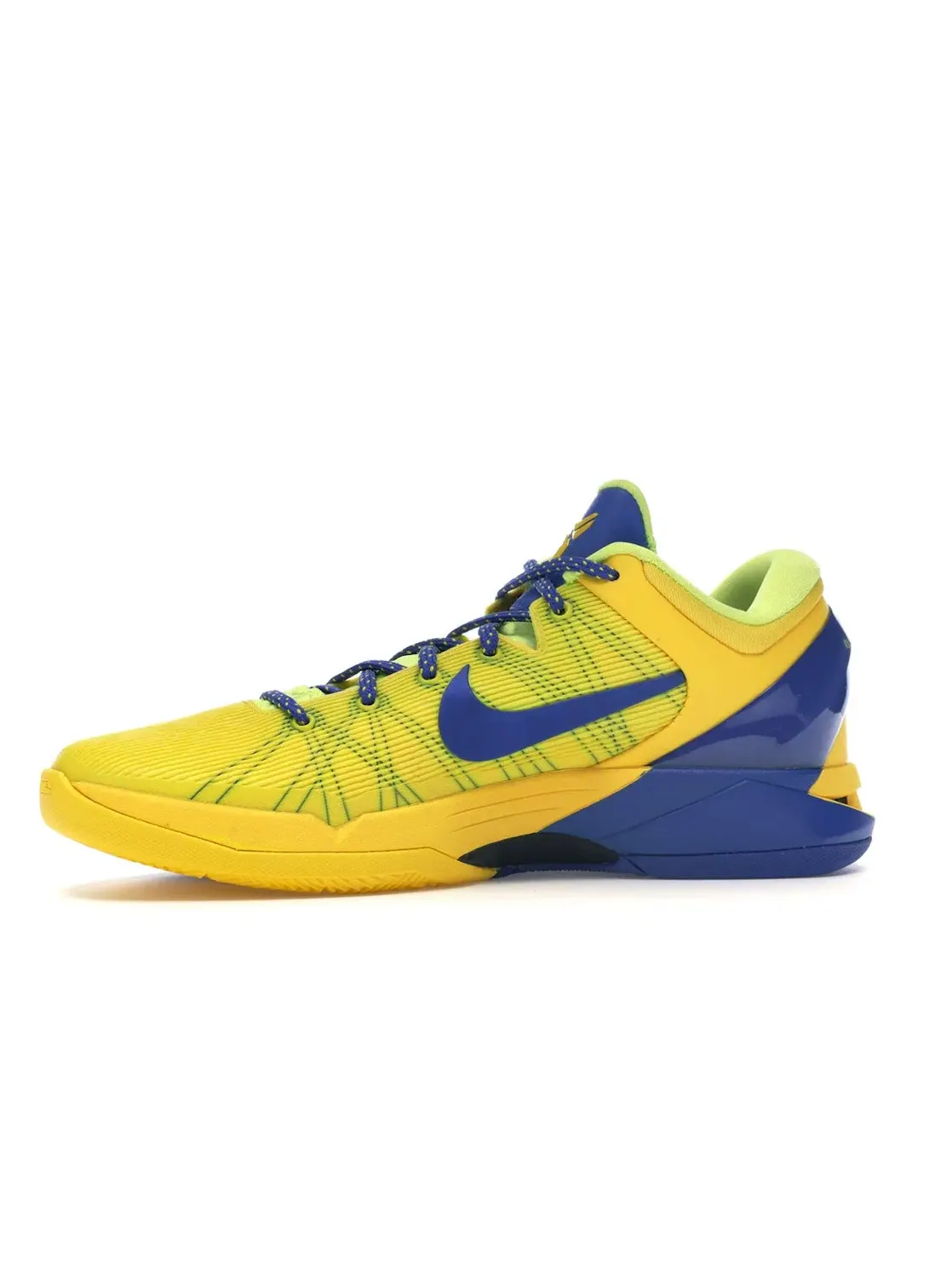 Мужские кроссовки для баскетбола Nike Kobe 7 Barcelona (Away) — изображение 3 из 4, желтый