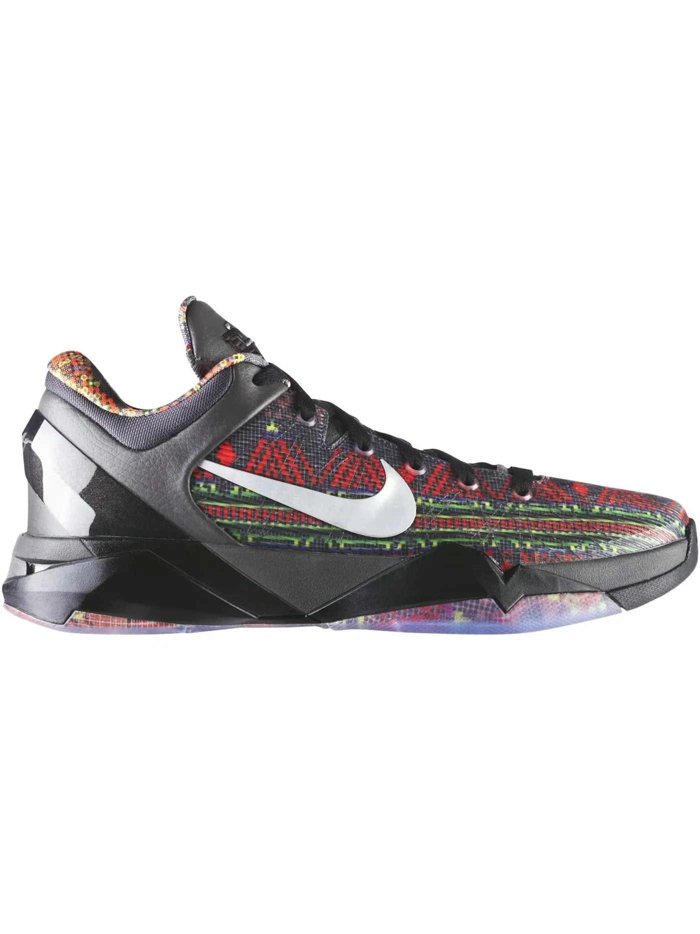 Мужские кроссовки для баскетбола с дизайном Nike Kobe 7 Nike — изображение 1 из 1, черный