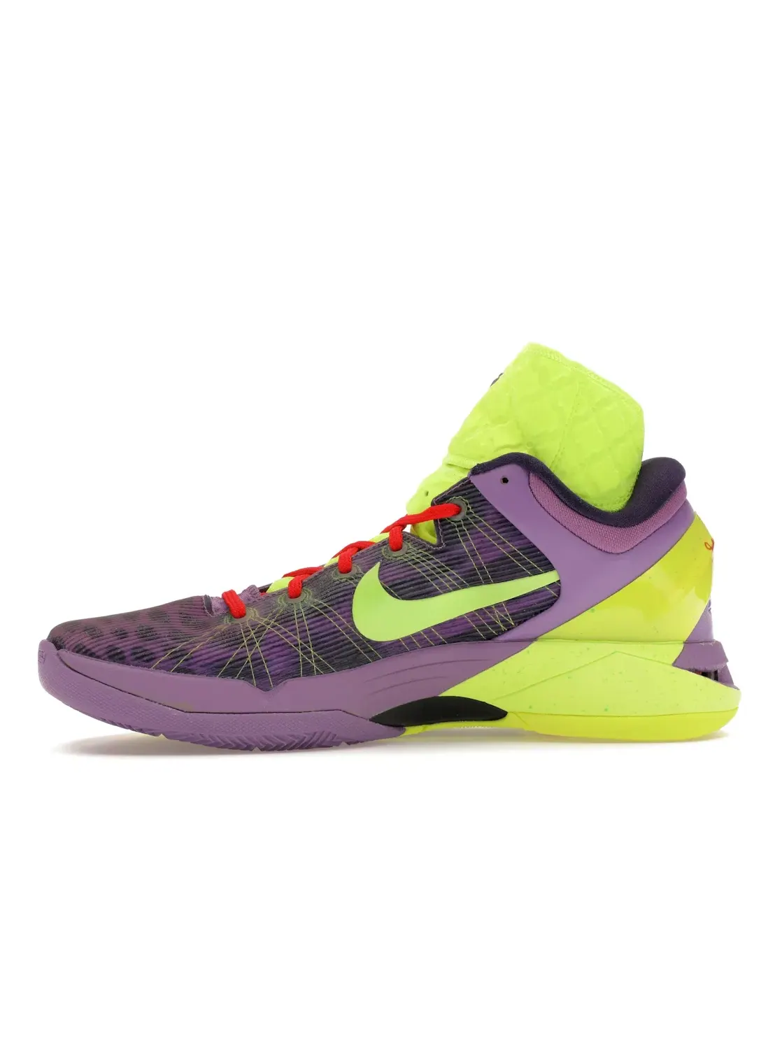 Мужские кроссовки Nike Kobe 7 Christmas (Leopard) — изображение 3 из 4, фиолетовый/--красный