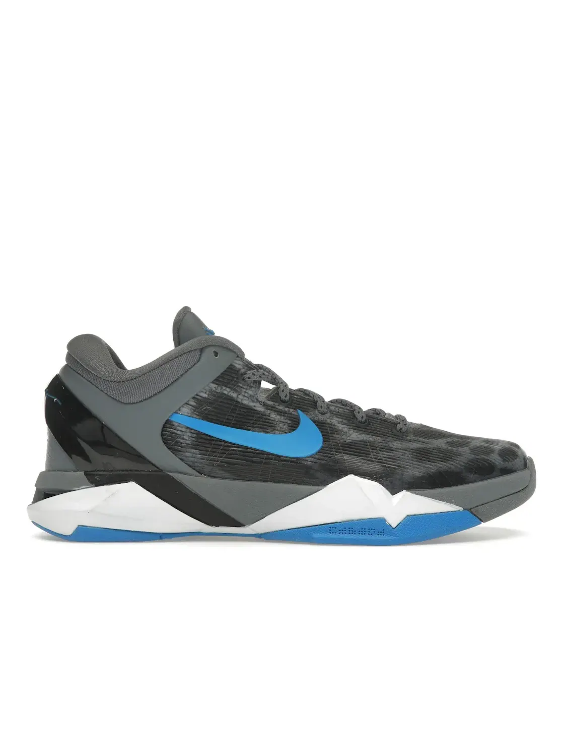 Мужские кроссовки для баскетбола Nike Kobe 7 Grey Cheetah — изображение 1 из 4, серый/синий-черный серый