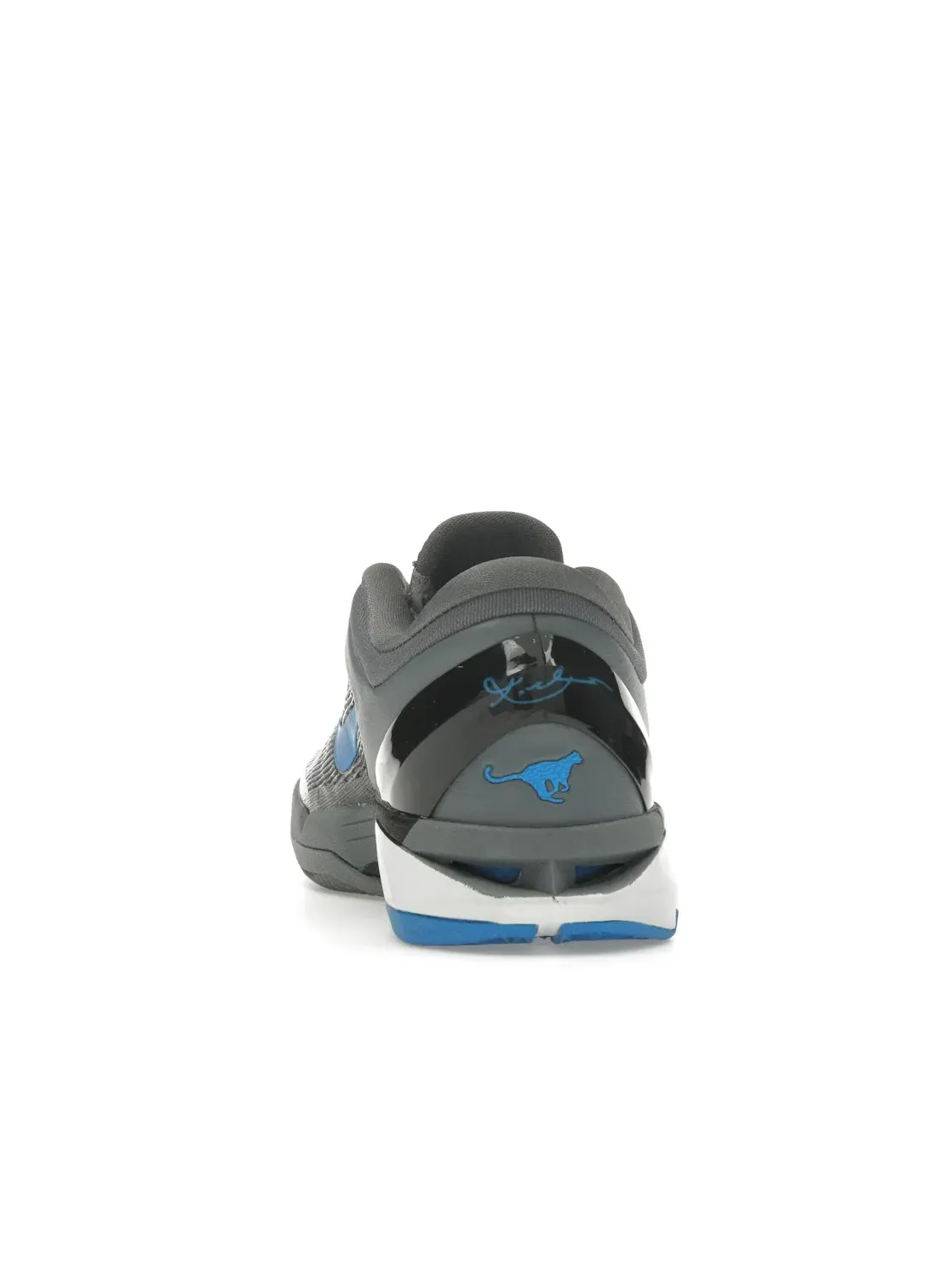 Мужские кроссовки для баскетбола Nike Kobe 7 Grey Cheetah — изображение 4 из 4, серый/синий-черный серый